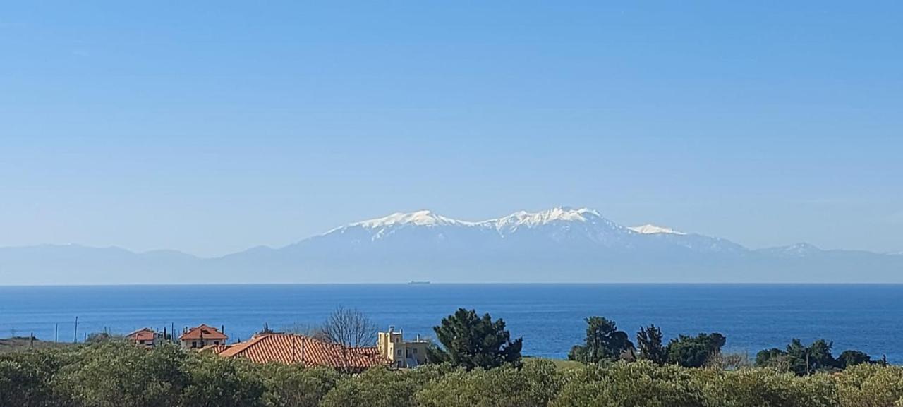 Vista Mare Villa Nea Iraklia Buitenkant foto